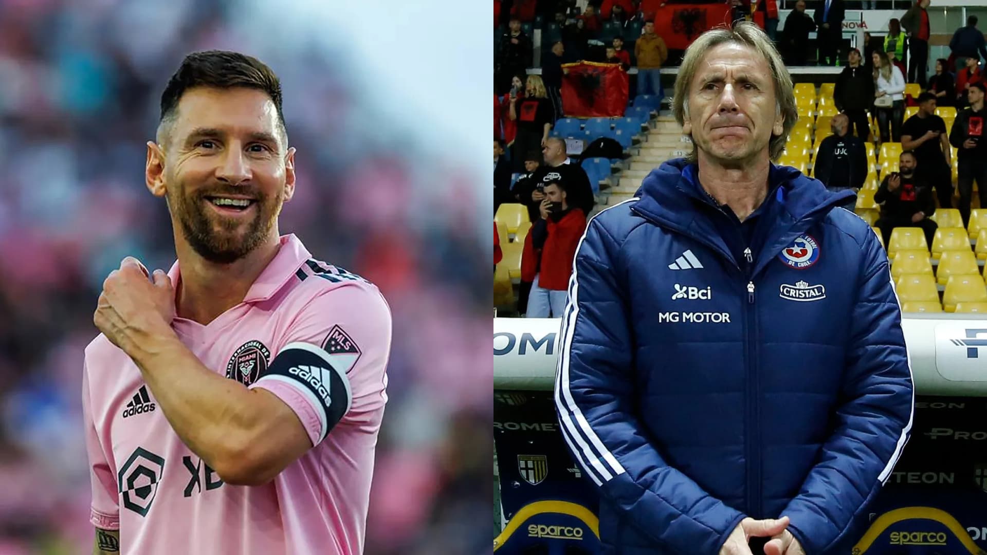 Lionel Messi y Ricardo Gareca