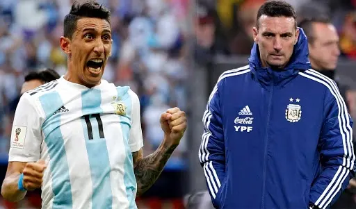 Lionel Scaloni prefiere a Ángel Di María antes que a este crack que la rompe en las 5 grandes ligas de Europa