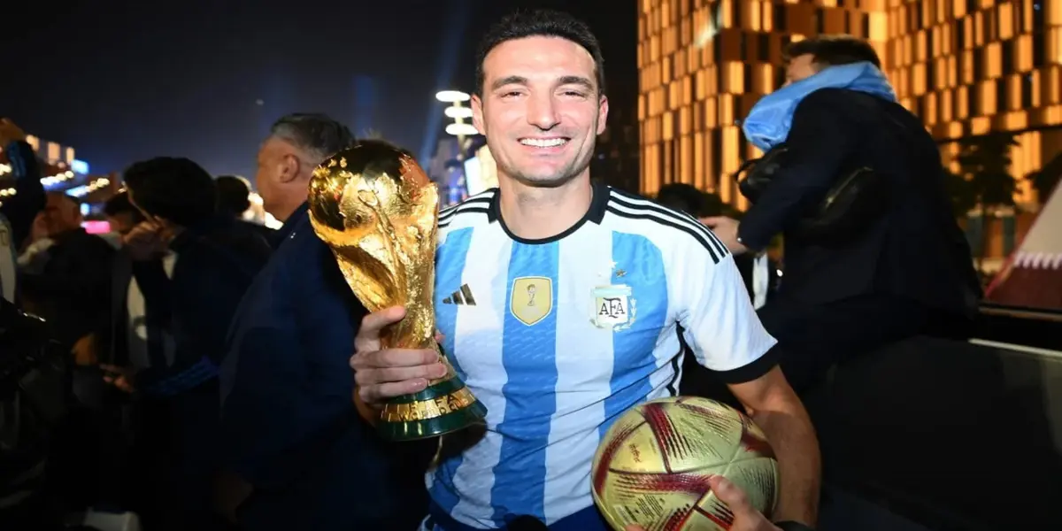 Lionel Scaloni técnico de Argentina (Marca)