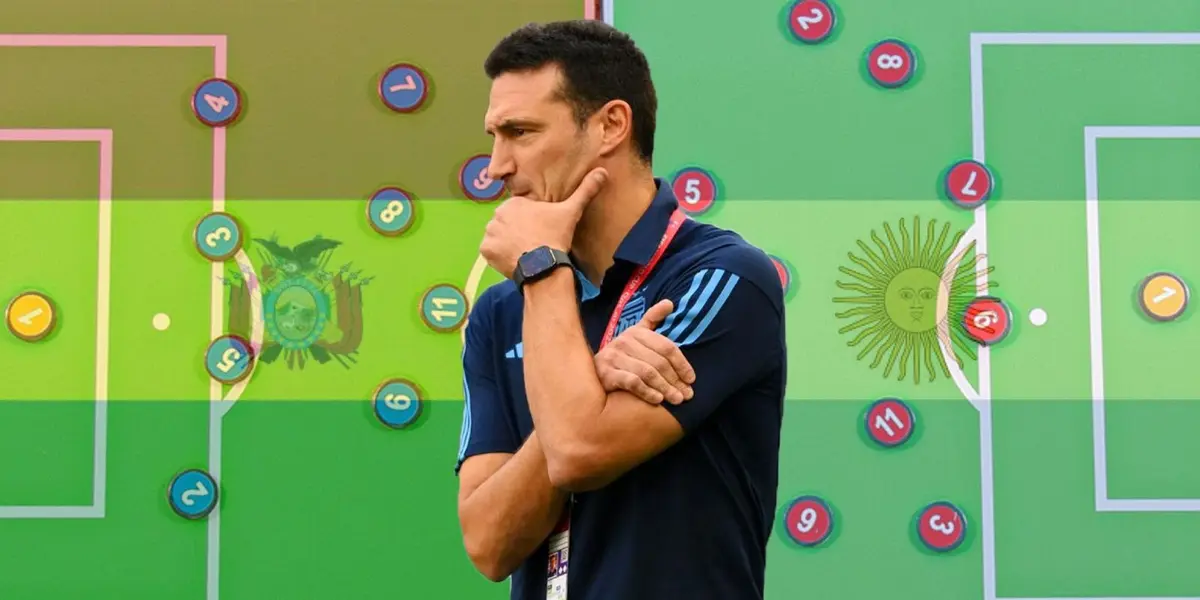 Lionel Scaloni ya eligió a los 11 titulares para la segunda fecha de Eliminatorias.