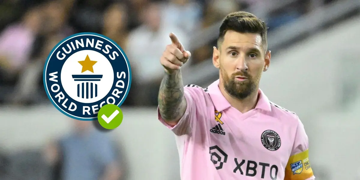 Lionel sigue colocando su nombre en lo más alto del fútbol.