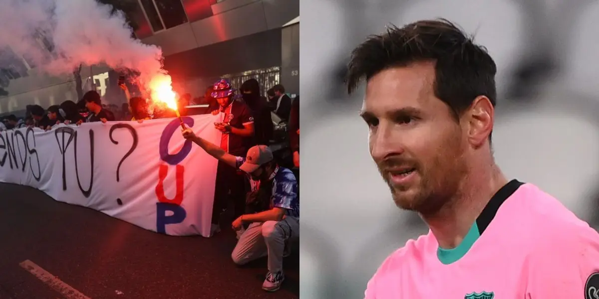 Mientras los ultras del PSG lo silbaban, el increíble homenaje a Messi en Miami