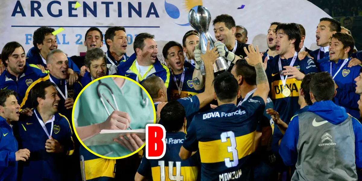 Lo dirigieron el Mellizo y el Vasco en el Xeneize, pero se la pasó lesionado y jugó un puñado de partidos...