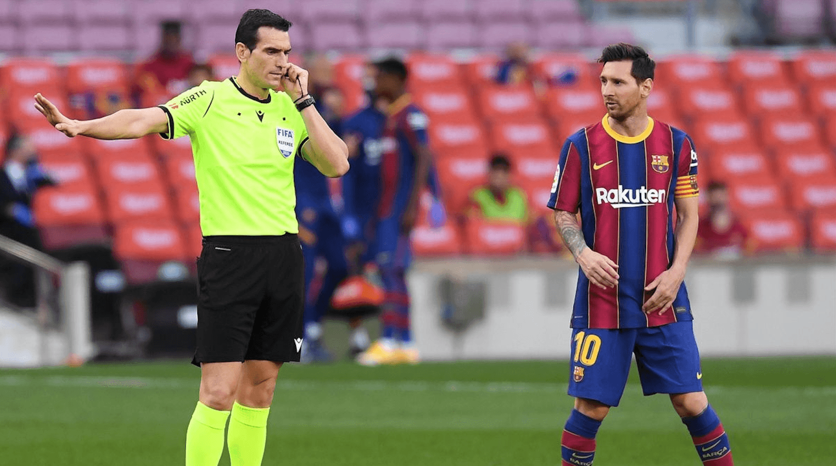 Los árbitros volvieron a ser protagonistas en la derrota del Barcelona ante el Real Madrid