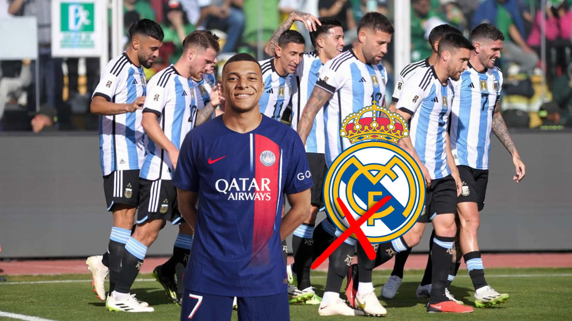 Los compañeros argentinos que podría tener Mbappé si rechaza al Real Madrid