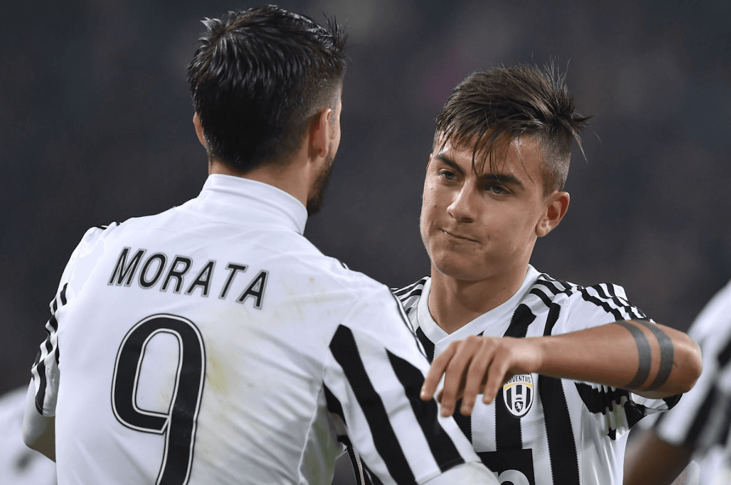 Los delanteros de la Juve se mostraron inconexos en el partido de esta tarde.