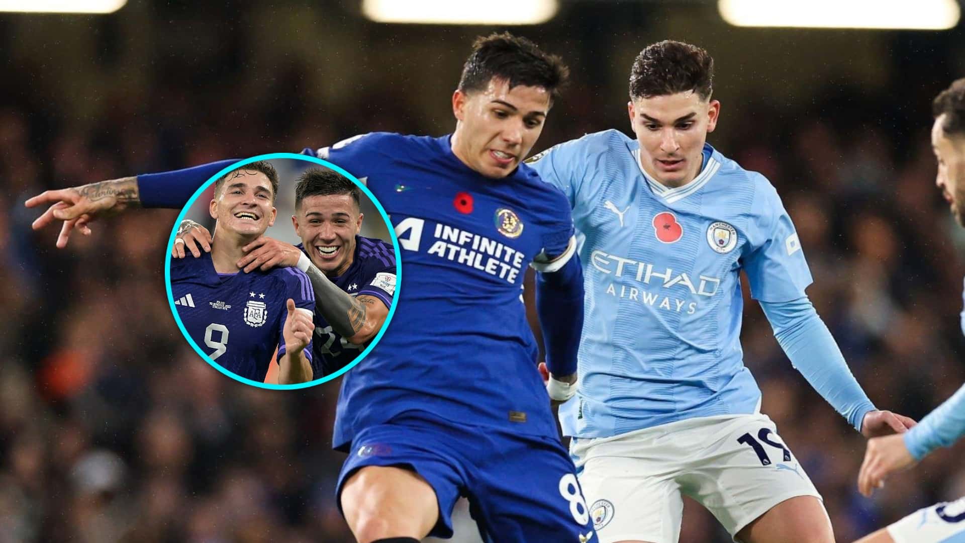 Los futbolistas de la Premier League comparten concentración en la Albiceleste.