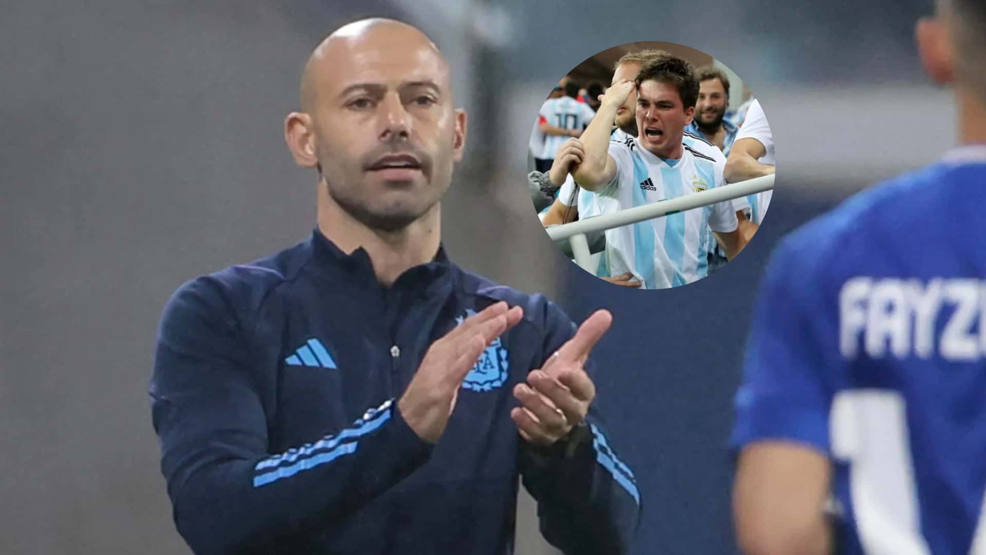 Los hinchas criticaron a Mascherano en el debut del Preolímpico