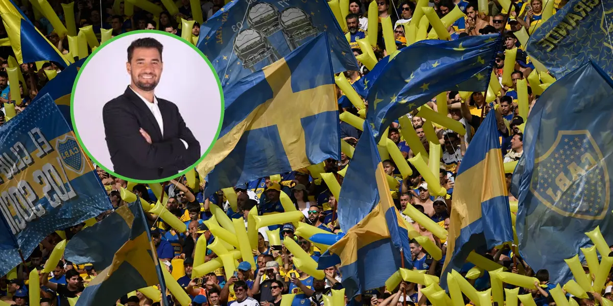 Los hinchas de Boca coparon Rosario para el partido.