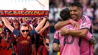 Los hinchas del Barcelona se pronunciaron por el partidazo de Messi y Suárez en Miami