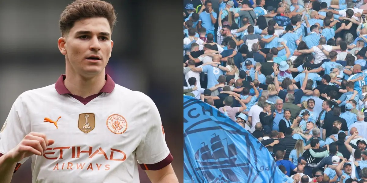 Los hinchas ya no quieren a Julián Álvarez