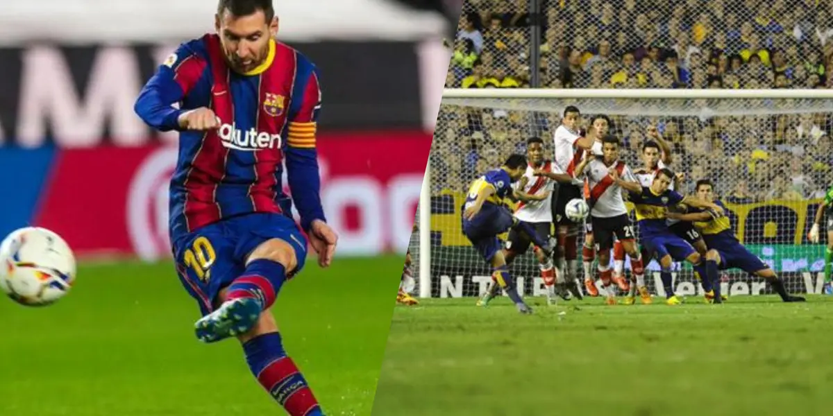 Los jugadores argentinos con más goles de tiro libre directo / X