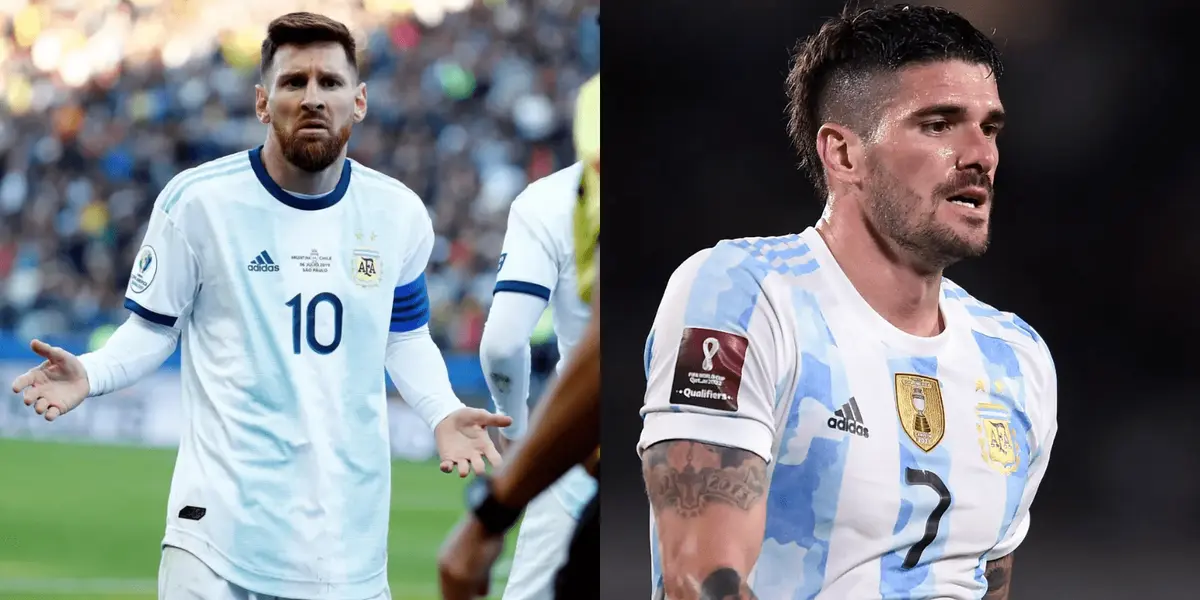 Los jugadores de la Selección pidieron a De Paul que baje la exposición mediática con su nueva pareja