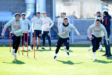 Los jugadores del Millonario se reecontraron con un ex compañero de equipo.