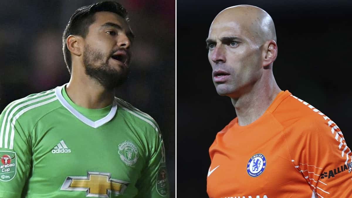 Los que fueron hace años fijos en la Selección de Fútbol de Argentina, Willy Caballero y Sergio Romero, viven una terrible situación