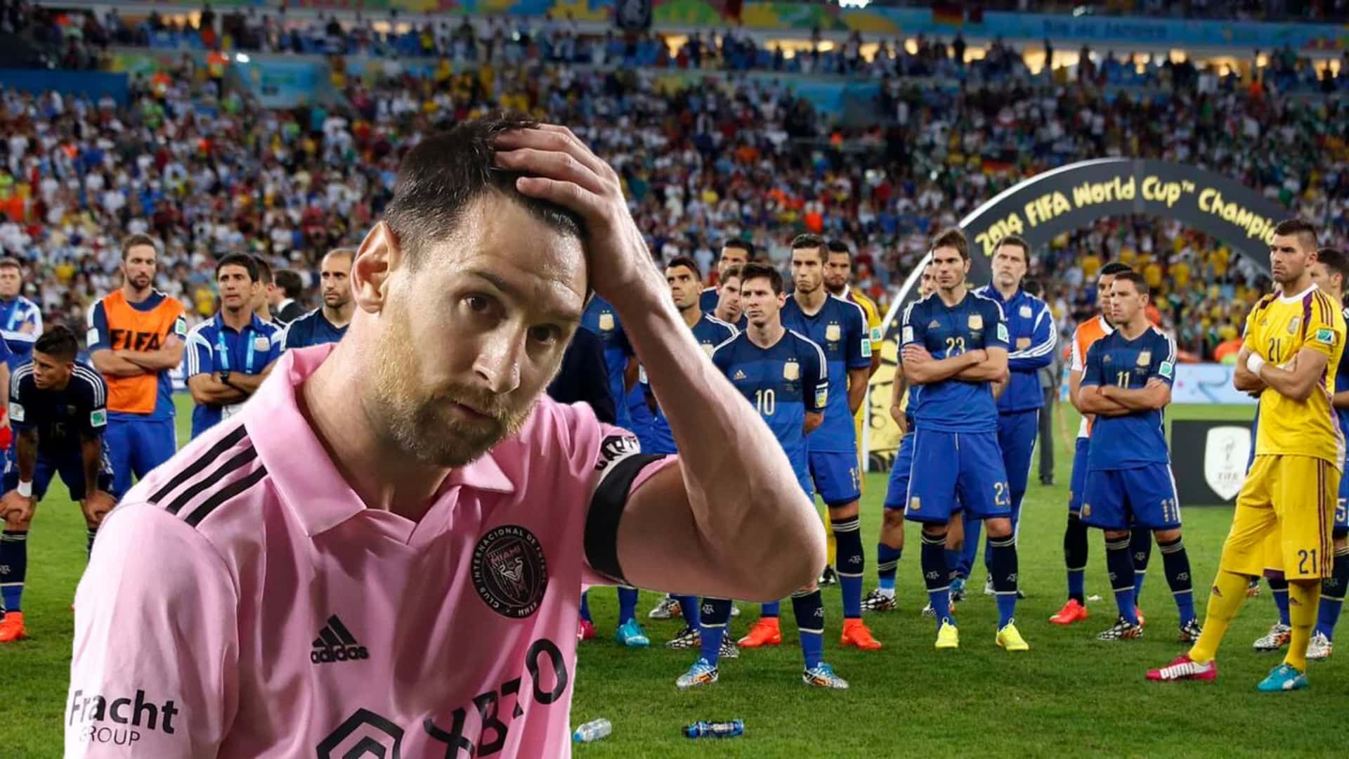 Los subcampeones de 2014 no quieren jugar con Mesi