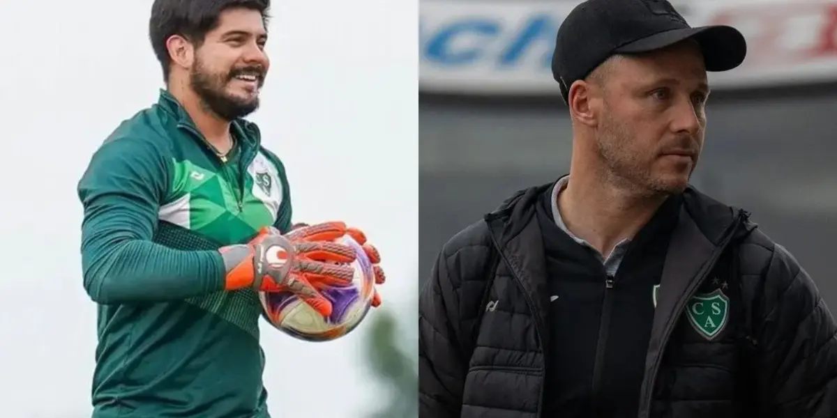 Lucas Acosta, arquero de Sarmiento de Junín, detenido.