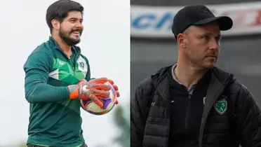 Lucas Acosta, arquero de Sarmiento de Junín, detenido.