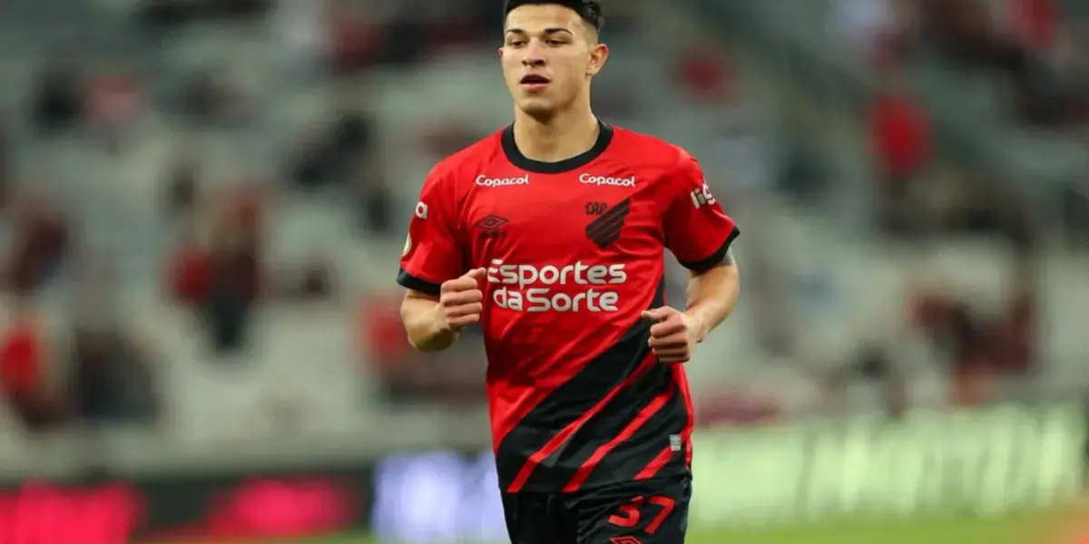 Lucas Esquivel actual jugador de Atlético Paranaense