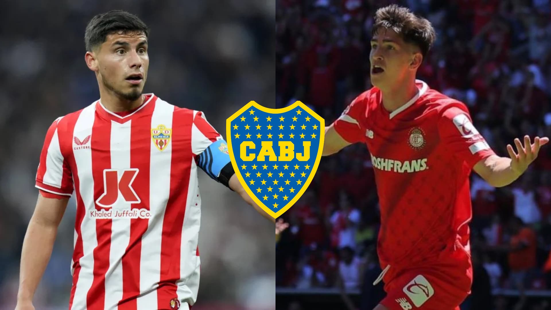 Lucas Robertone en Almería y Tomas Belmonte en Toluca.