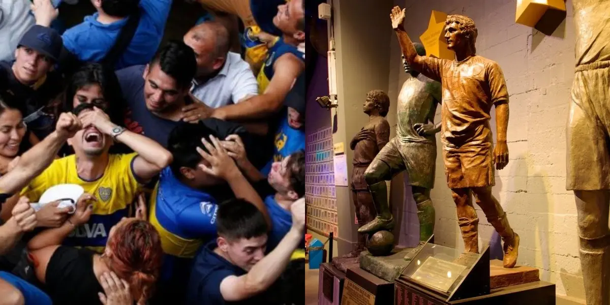 Luego de bastante tiempo, finalmente el club le construirá una estatua a una leyenda del Xeneize.