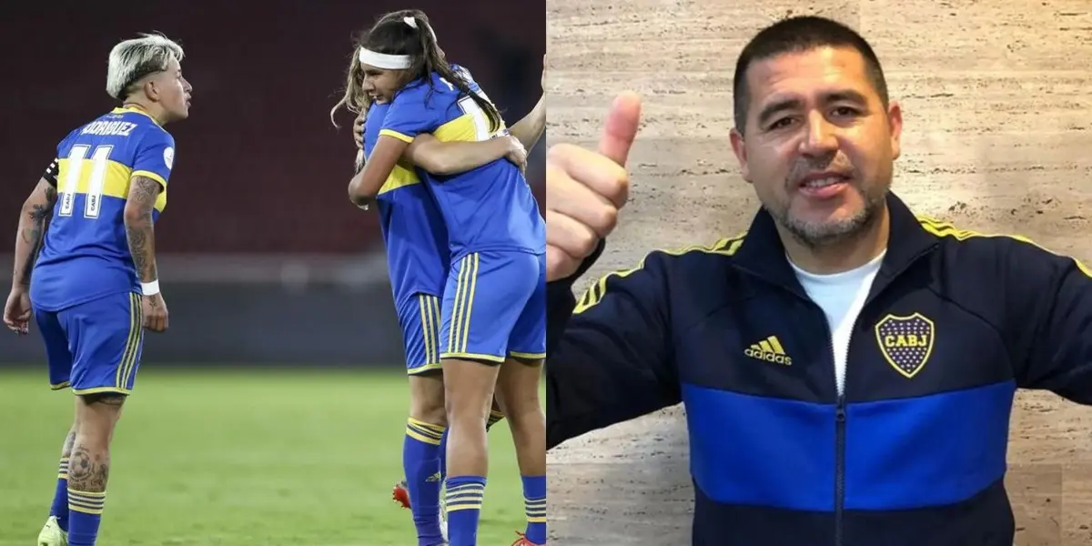 Luego de hacer historia y meterse en la final de la Copa Libertadores por primera vez, el ídolo tuvo un tierno gesto con ellas.