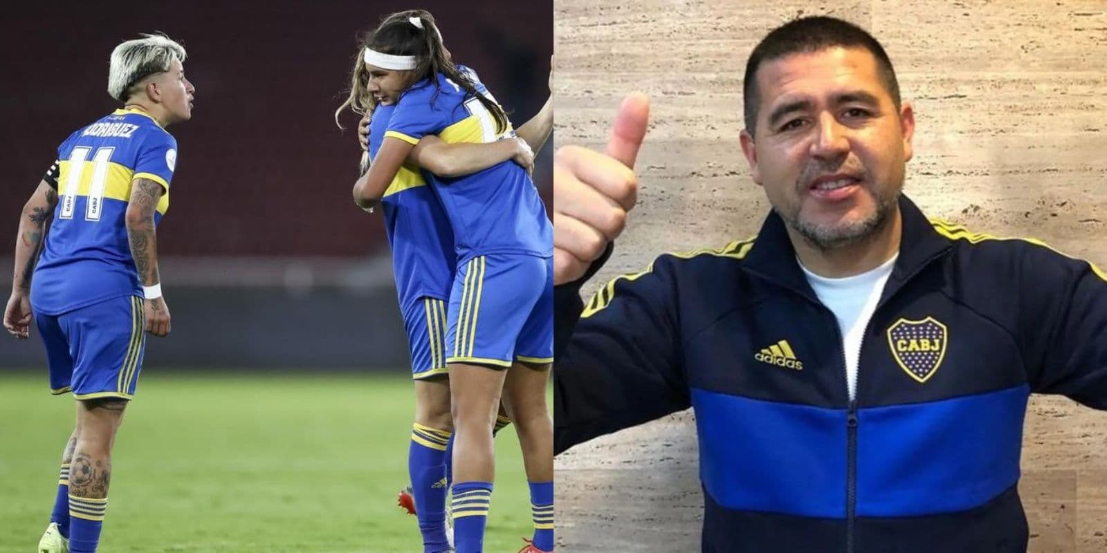 Luego de hacer historia y meterse en la final de la Copa Libertadores por primera vez, el ídolo tuvo un tierno gesto con ellas.