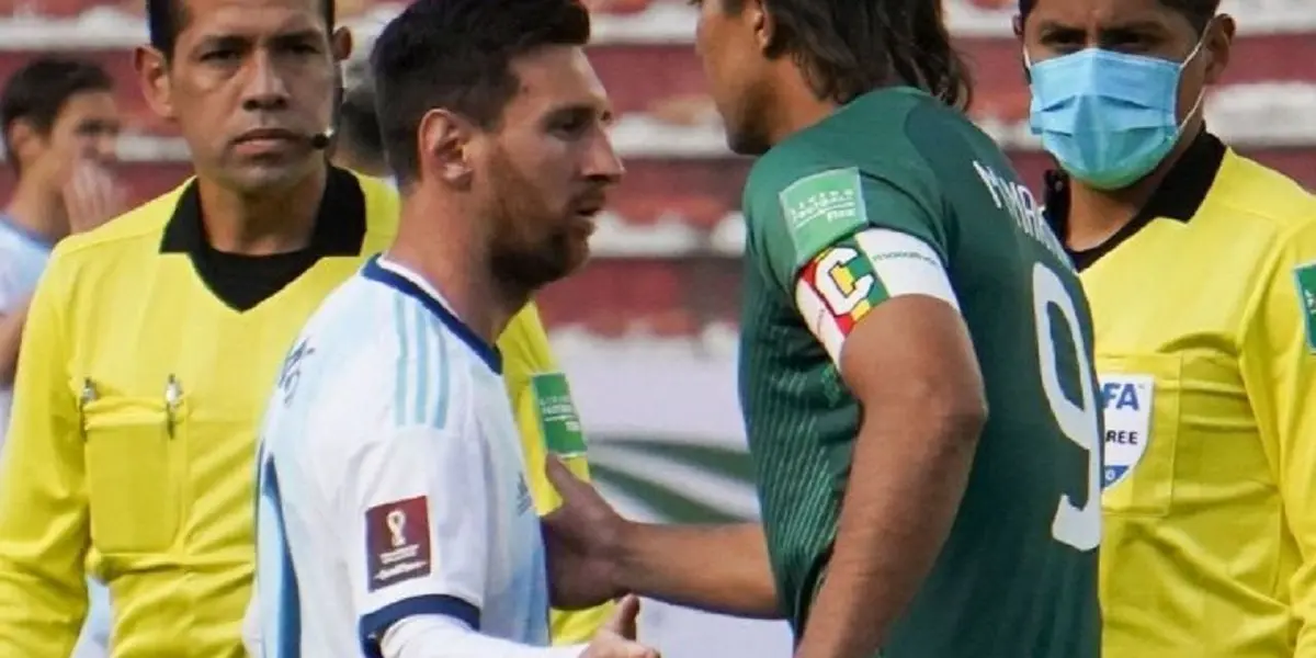 Luego de la polémica discusión entre Lionel Messi y Marcelo Martins, el jugador de la Selección de Fútbol de Bolivia mandó un mensaje al argentino.