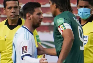 Luego de la polémica discusión entre Lionel Messi y Marcelo Martins, el jugador de la Selección de Fútbol de Bolivia mandó un mensaje al argentino.