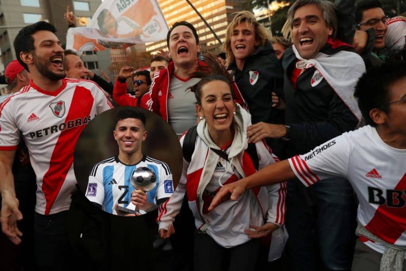 Luego de salir campeón del mundo, el volante del Benfica tomó una decisión que los riverplatenses no dejaron pasar.