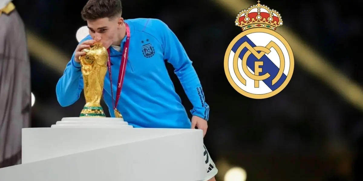 Luego de su título con la Selección Argentina, el atacante del City recibió un gran elogio que lo conecta con el Merengue.