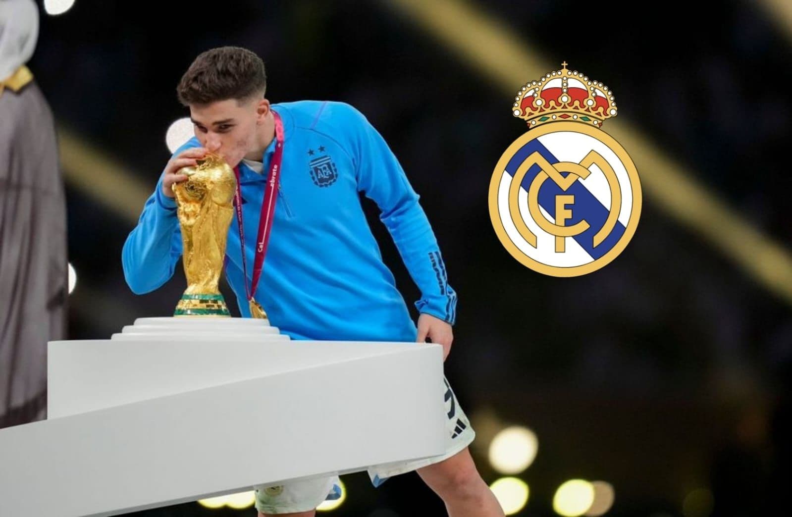 Luego de su título con la Selección Argentina, el atacante del City recibió un gran elogio que lo conecta con el Merengue.