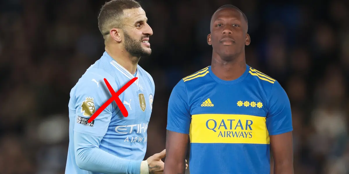 Luis Advíncula con la camiseta de Boca Juniors