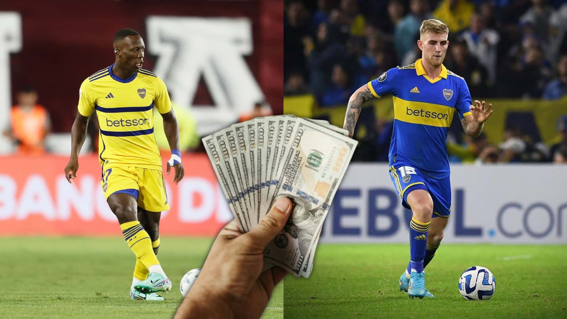 Luis Advíncula y Nicolás Valentini.
