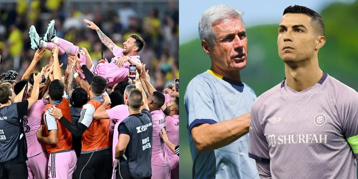 Luis Castro no utilizó a CR7 en la Champions de Asia y le mandó un dardo en rueda de prensa.