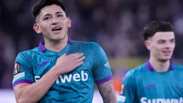 Luis Vázquez se lució con un golazo que abrió el marcador en el partido