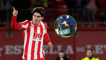 Luka Romero asustó a todos en Almería