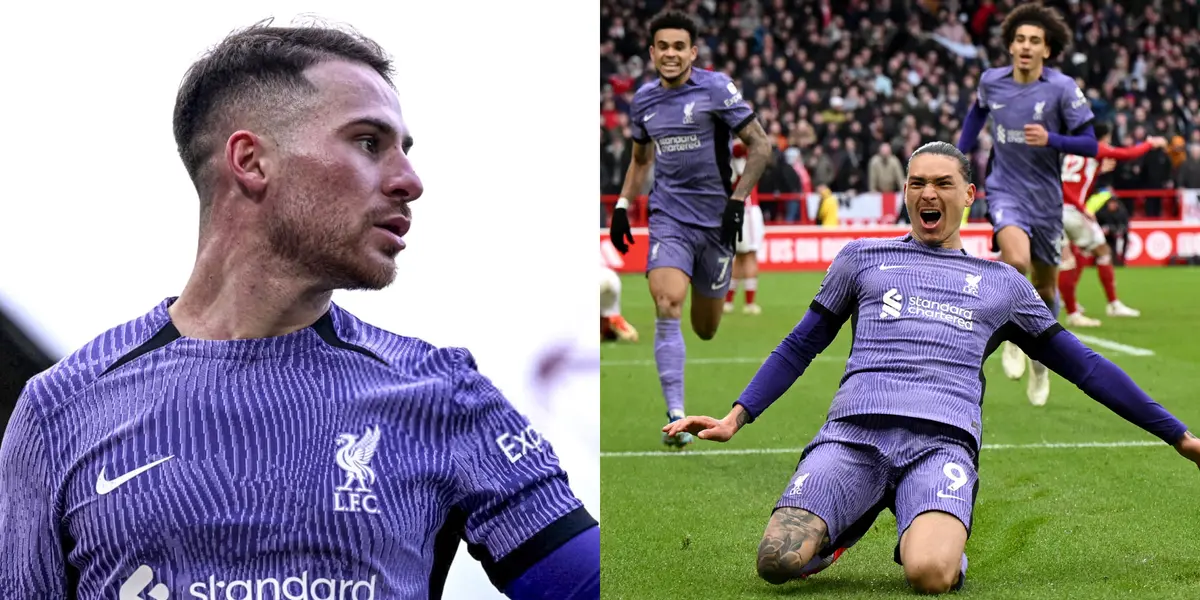 Mac Allister fue clave en el triunfo agónico de Liverpool