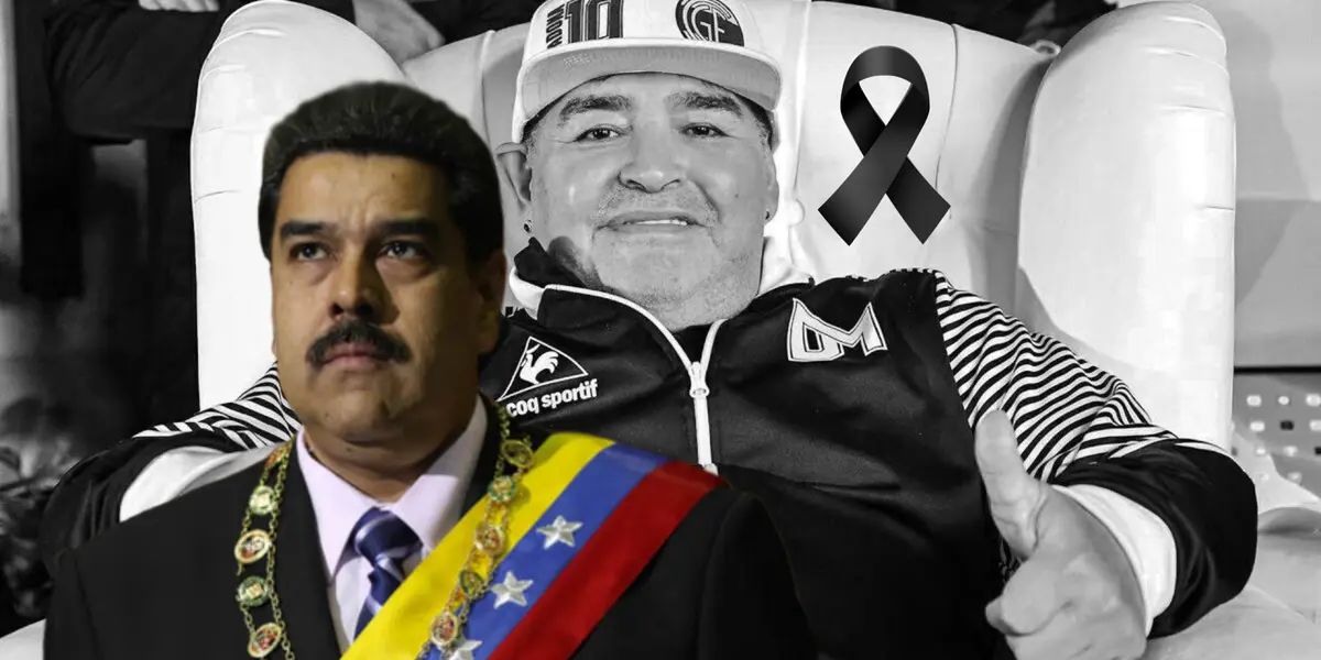 Maduro planteó una teoría conspirativa sobre el fallecimiento de Maradona