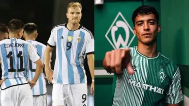 Traicionó a la Sub-23, el inolvidable debut de Malatini en Werder Bremen