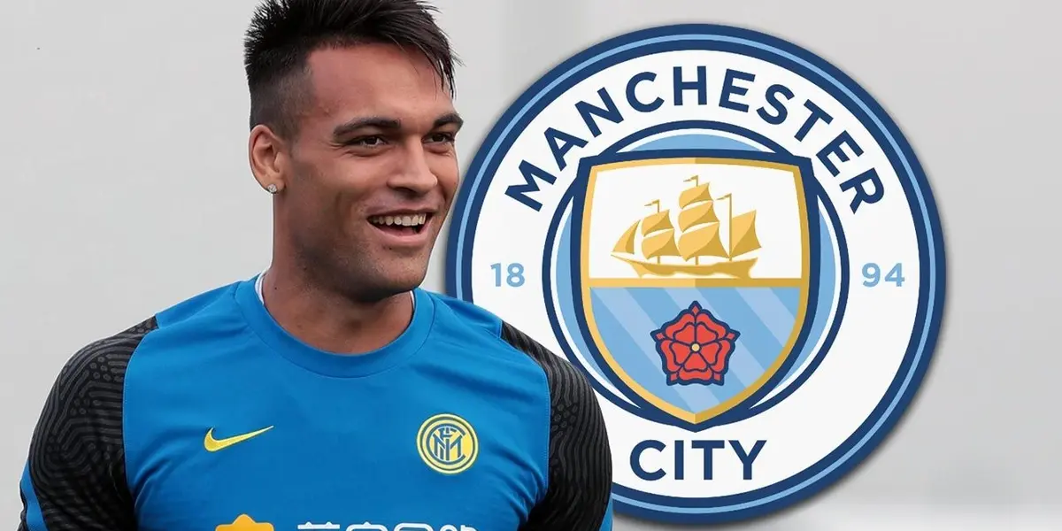 Manchester City F.C. trabaja en el fichaje de Lautaro Martínez, y le habría ofrecido un millonario sueldo.