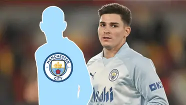 Manchester City fichó a una competencia para Julián Álvarez