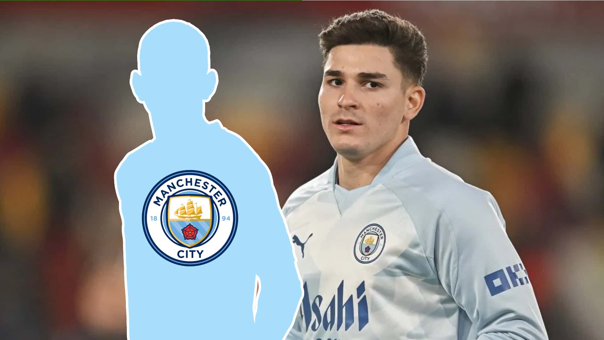 Manchester City fichó a una competencia para Julián Álvarez