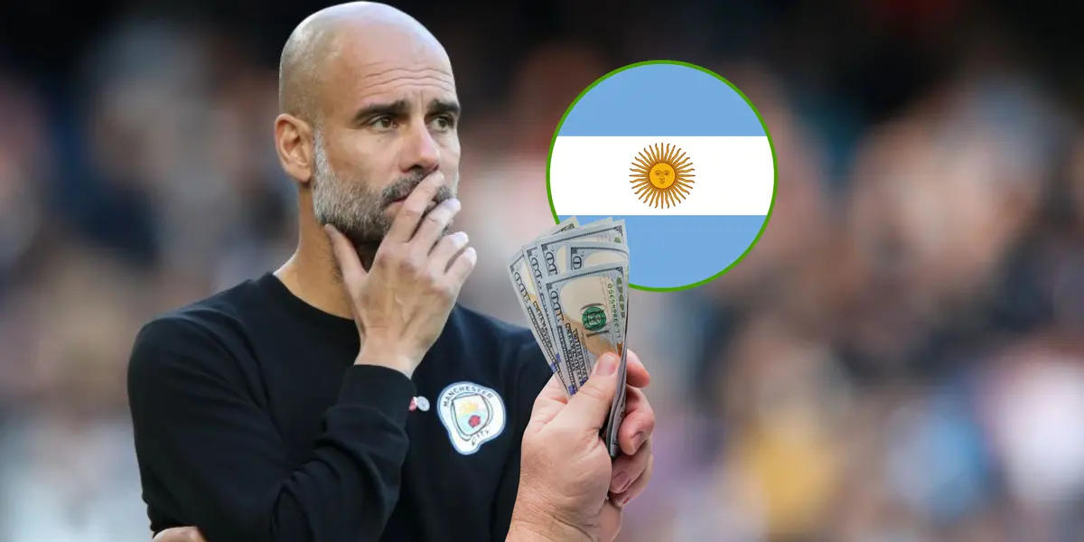 Manchester City pagó fortuna por un argentino que todavía no debutó con el club.