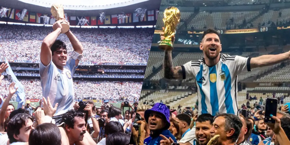 Maradona vs. Messi: ¿Quién deja el legado más grande en la Selección? / X