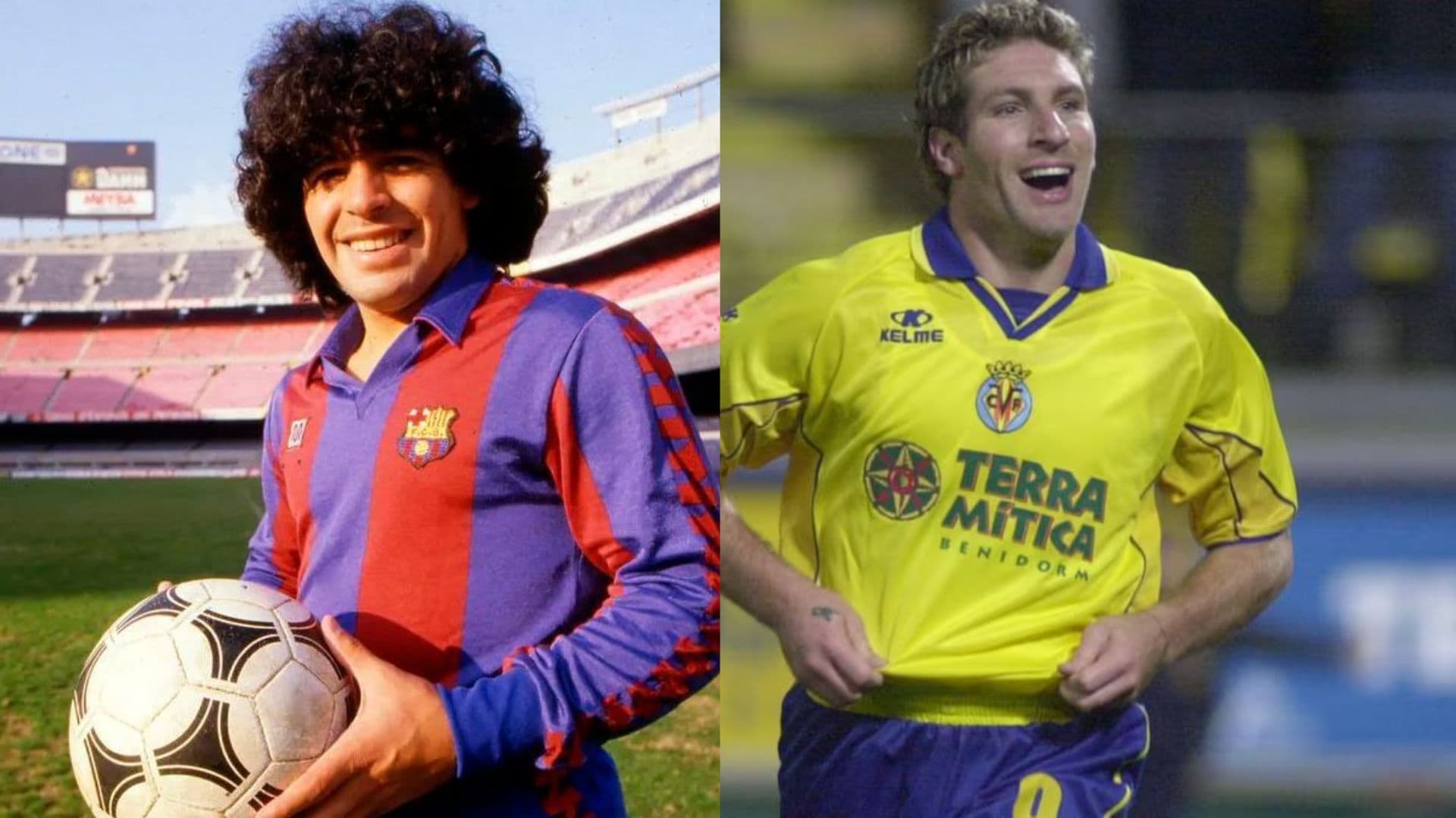 Maradona y Palermo.