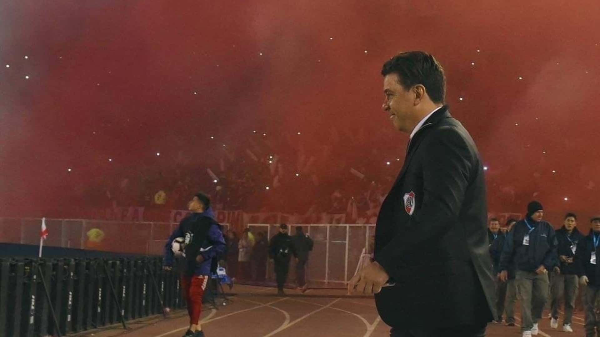 Marcelo Daniel Gallardo, entrenador de River Plate.