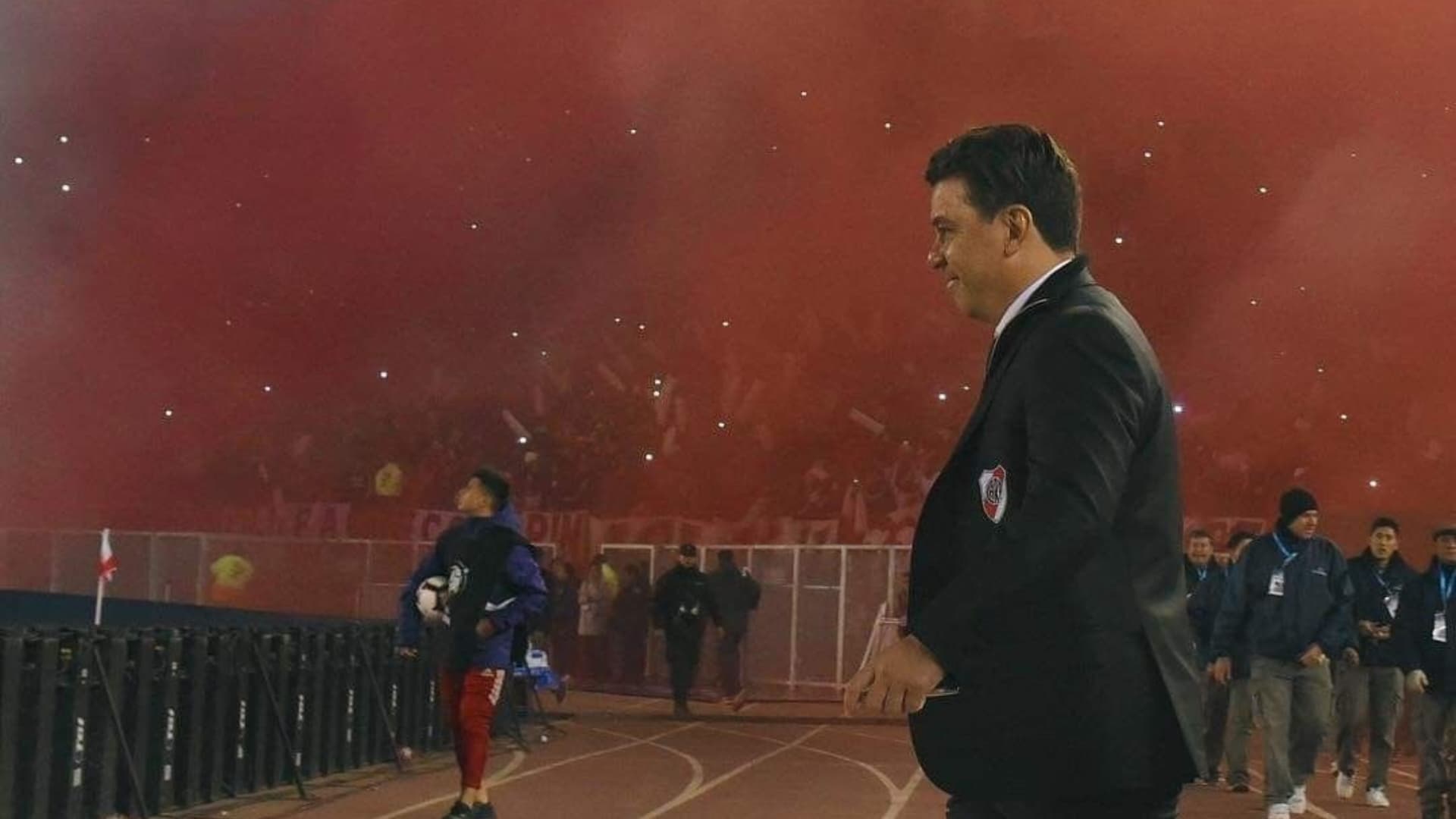 Marcelo Daniel Gallardo, entrenador de River Plate.