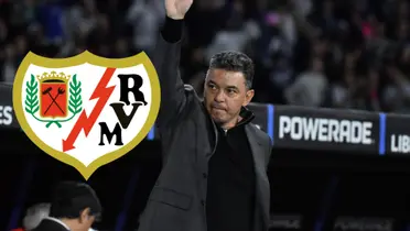 Marcelo Gallardo en el Monumental.