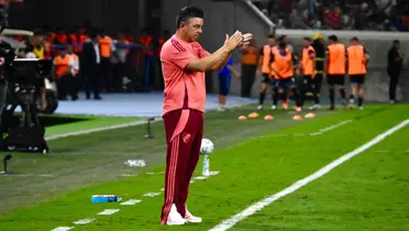 Marcelo Gallardo, entrenador de River (Ole)